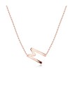 Letter M Silver Necklace SPE-5527